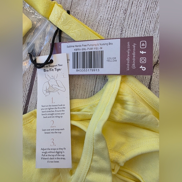 KINDRED BRAVELY Size Medium Sublime Contour Hands-Free Pumping & Nursing Bra NWT - Picture 9 of 10